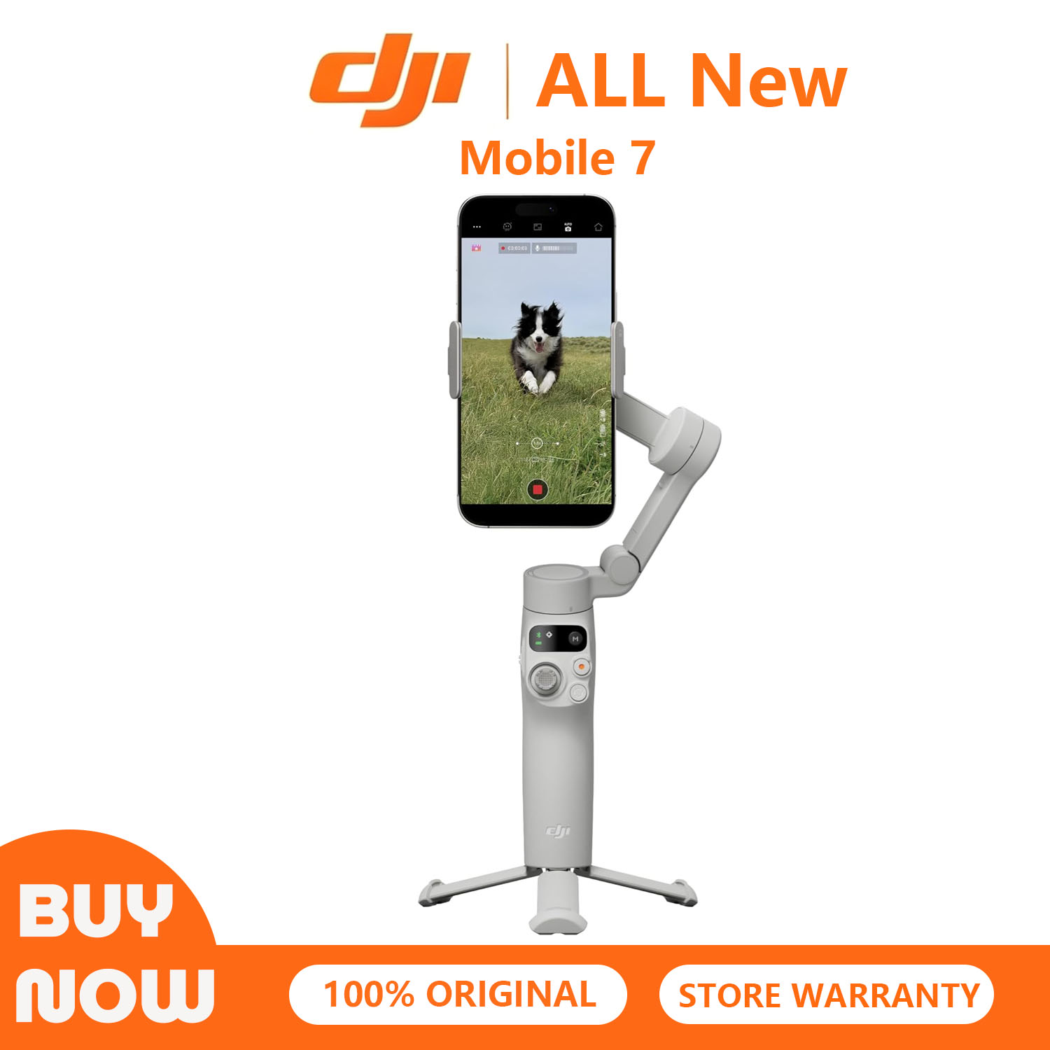Auto Tracking Tripod - Stabilisateur de cardan DJI Osmo Mobile