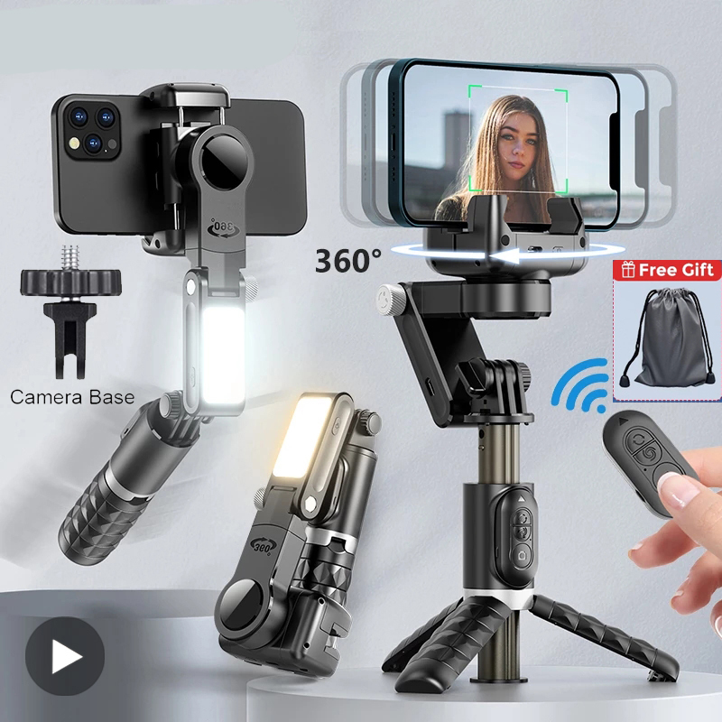 Auto Tracking Tripod - Selfie bâton téléphone cardan stabilisateur pour