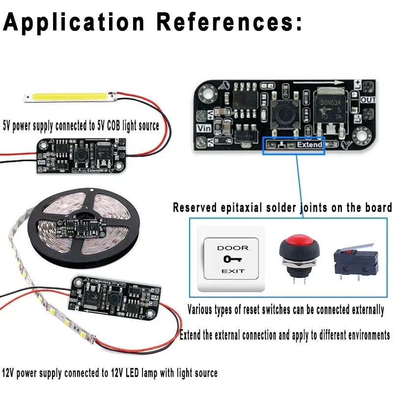 Electronics & Gadgets Starting With C - Module de commutation électronique bistable à