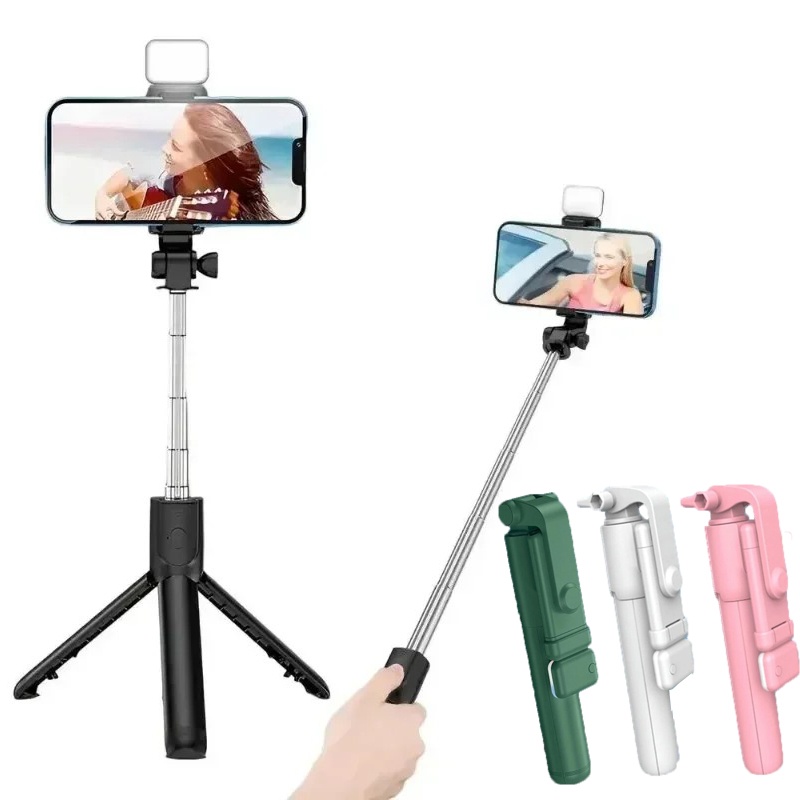 Auto Tracking Tripod - Perche à Selfie Bluetooth rétractable, Rotation