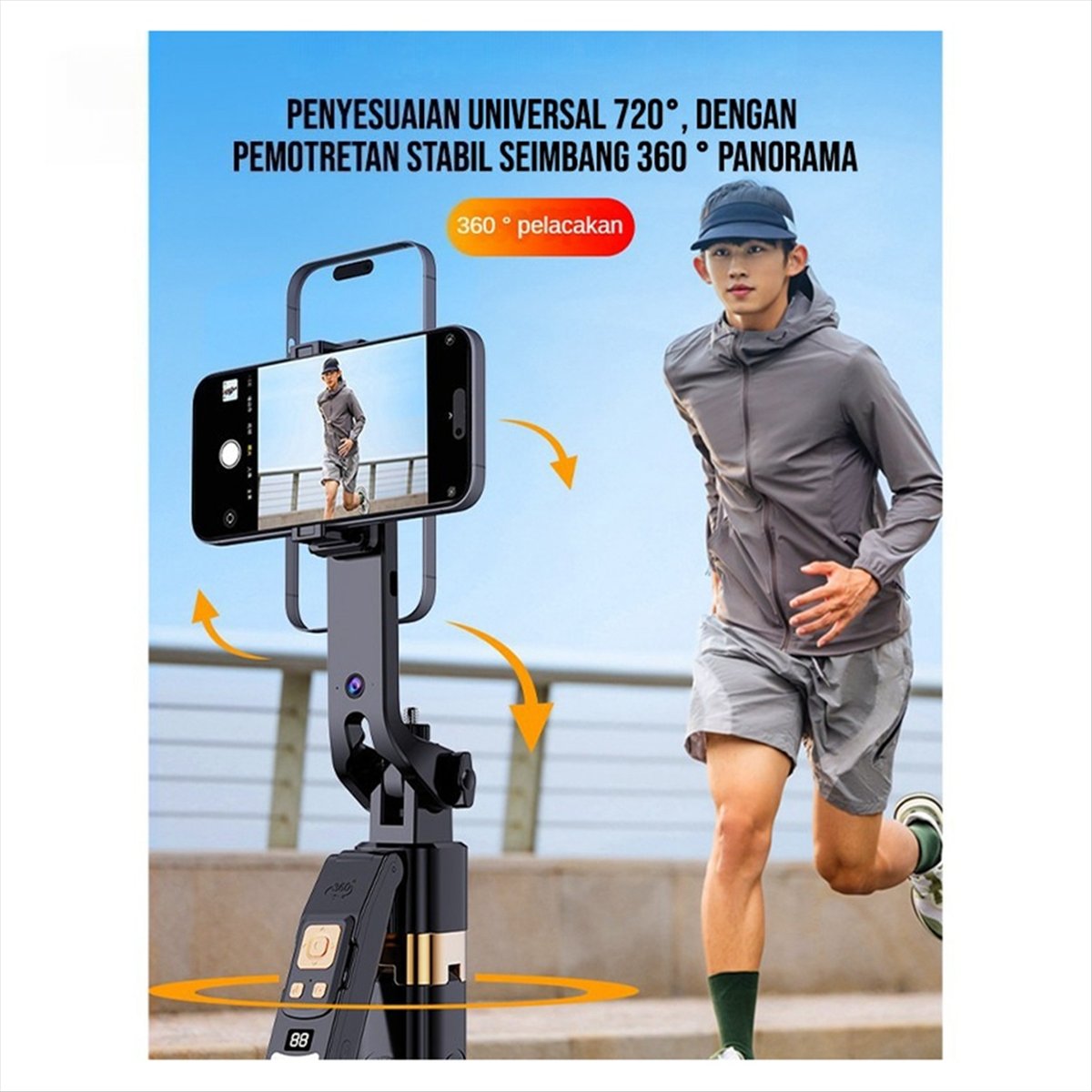 M05K CL12P Perche à selfie 180 - Auto Tracking Tripod avis et prix
