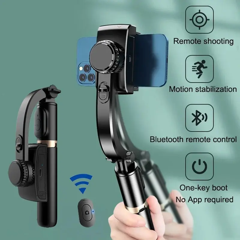 Stabilisateur portable Q08 ave - Auto Tracking Tripod avis et prix