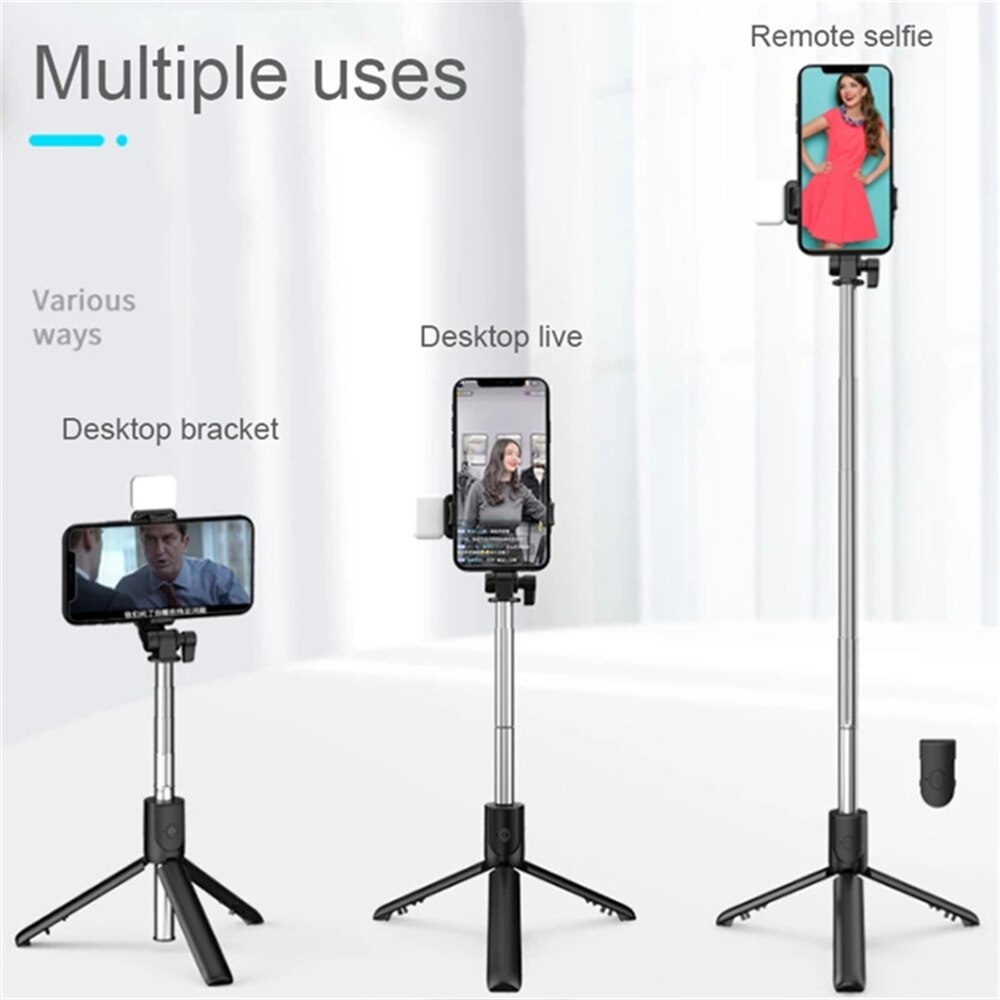 Perche à Selfie Bluetooth rétr - Auto Tracking Tripod avis et prix